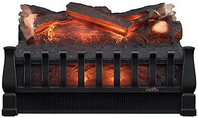 #ad 20quot; Electric Fireplace Log Set Insert and Fire Crackler Combo with Infrared Quar $187.24