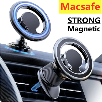 #ad 360 Magnetic Car Phone Holder Stand Magsafe Support Air Vent Clip Mount A11D7Fx $7.95