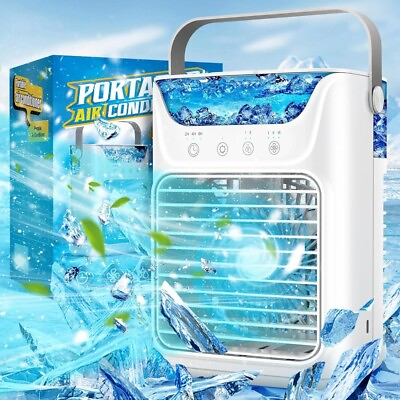 #ad Air Conditioner Portable Personal powerful Cooler humidifier Evaporative fan $68.99