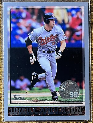 #ad 1998 Topps Opening Day Brady Anderson #45 Baltimore Orioles Baseball NM MT $1.95