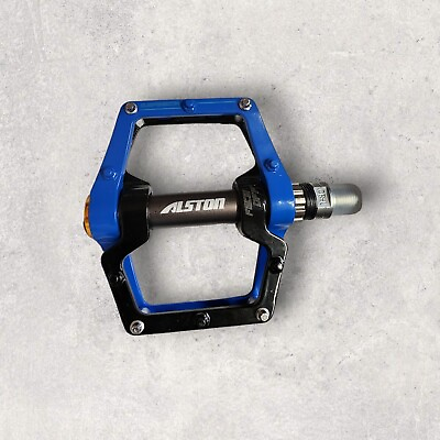 #ad Alston Bike Pedals Face Off Mountain Bicycle Flat BMX Racing Red CR L 2 Pedals $38.97