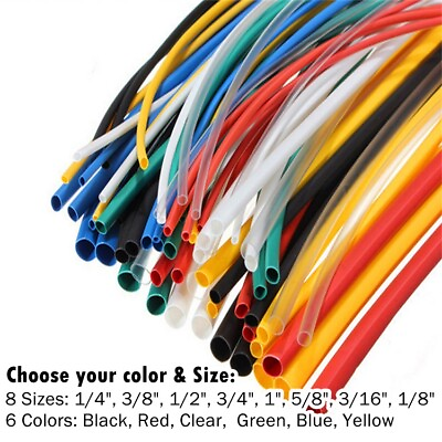 #ad Heat Shrink Tubing 3:1 Marine Wire Wrap Insulation Cable Sleeve Tube Assortment $8.29