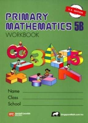 #ad Primary Mathematics 5b: Us Edition PMUSW5B Primary Mathematics Us E GOOD $4.63
