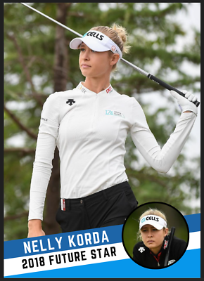 #ad 2018 Nelly Korda Future Stars LPGA Golf Rookie Card Top Female Golfer $9.99
