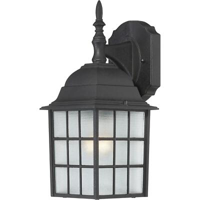 #ad Nuvo Lighting 60 3482 Brentwood Outdoor Wall Light Textured Black $53.99