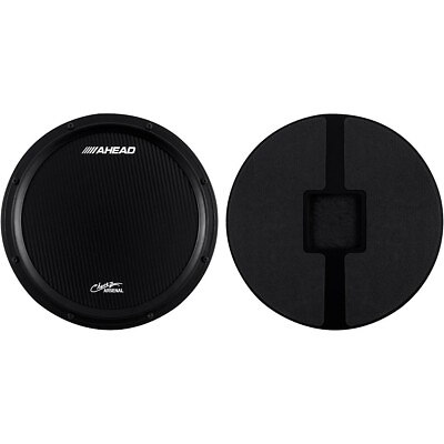 #ad Ahead Chavez S Hoop Marching Practice Pad w Snare Sound Black Black 14 in. LN $73.91