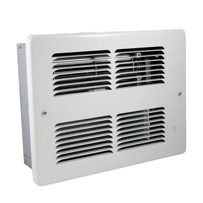 #ad King Electric Wall Heater 240 Volt 1500 750 Watt Thermostat 5118 Btu h White $251.72