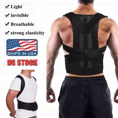 #ad Posture Corrector Back Brace for Upper and Lower Back Pain Relief Keep Straight $18.68