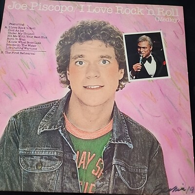 #ad JOE PISCOPO 1982 EP I LOVE ROCK amp; ROLL MEDLEY 44 03254 $14.00