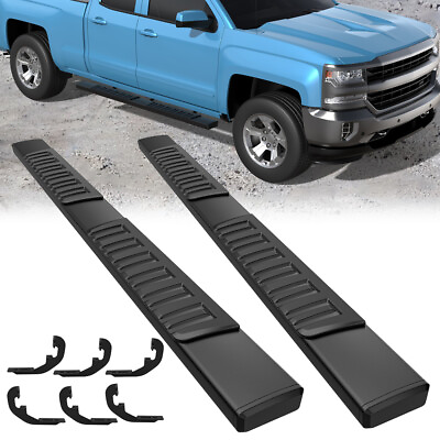 #ad 6quot; Side Step Running Board For 19 23 Silverado Sierra Extended Cab Left amp; Right $128.96