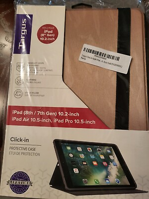 #ad Targus Click in Apple iPad Case for iPad 7 8 9th Gen 10.2 inch iPad Air 10.5 $19.99