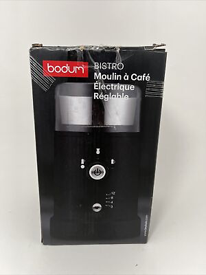 #ad Bodum BISTRO 5 Adjustable Electric Blade Coffee Grinder OPEN BOX $18.00