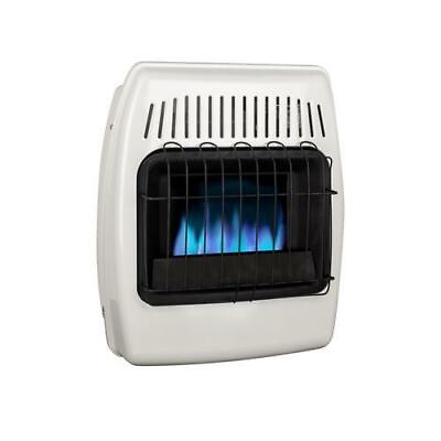 10000 BTU Wall Heater Dual Fuel Warmer Convection Vent Free White Home Cabin $214.77