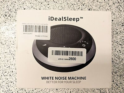 #ad iDealSleep Loud Sound Brown Noise Machine White Noise Machine $28.02