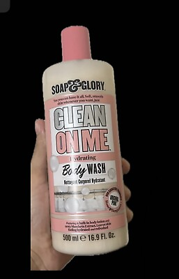 #ad #ad ☆ New Soap amp; Glory *Clean On Me* Hydrating Body Wash 16.9 fl oz $15.90