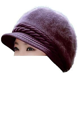 Woolen Beret Style Cap Assorted Color Free Size For Women $19.89