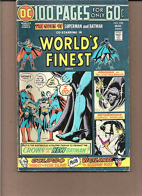 #ad World#x27;s Finest Comics #228 1975 100 pg Giant Batman fn fn $19.99