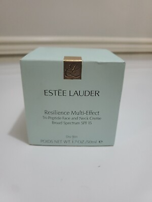 #ad Estee Lauder Resilience Multi Effect Night Tri Peptide Face and Neck Creme 1.7oz $50.95