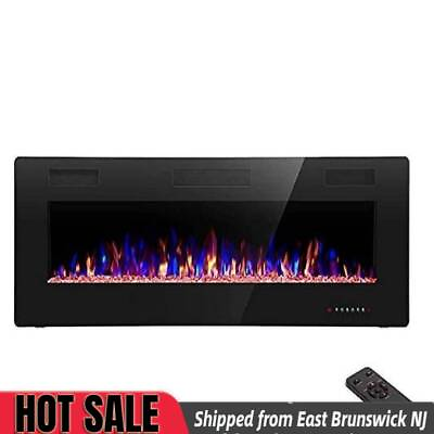 #ad 42#x27;#x27; 750 1500W Recessed and Wall Mounted Electric Fireplace from Dayton NJ $199.99