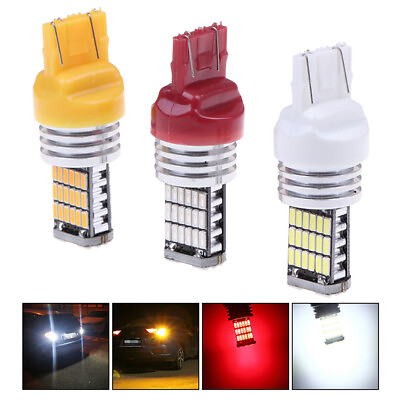 #ad 1x T20 7443 45 SMD Rear Brake Light Canbus LED 7440 W21W Turn Signal Lam=t= $2.25