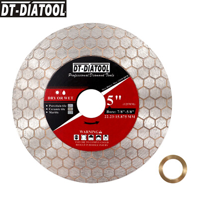 #ad 5quot; 125mm Dry Double Side Ceramic Tile Marble Diamond Cutting Grinding Saw Blade $19.98