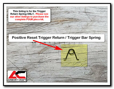 #ad ARMORY CRAFT Sig P365 P365XL P365X SAS Enhanced Trigger Return Spring $7.95
