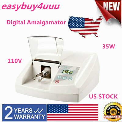 #ad Dental Digital Amalgamator Amalgam Capsule Mixer High Speed Lab Safety Devices $96.82