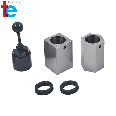 NEW 5C Collet Block Set Square Hex Rings amp; Collet Closer Holder For Lathe $46.07