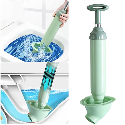 #ad Power Toilet Plunger Unclog Plunger Plunger For Blocked Pipes Special Plunger $19.99
