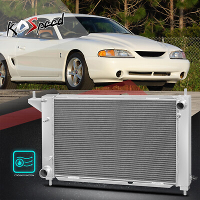 #ad 3 Row Core Aluminum Racing Cooling Radiator for 1996 Ford Mustang GT SVT V8 MT $153.99