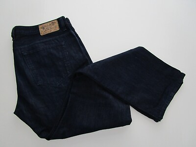 #ad Mens 38x32 Diesel Viker Regular Straight OR933 dark blue button fly jeans $55.00