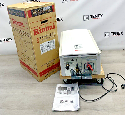#ad Rinnai V65iN Indoor Tankless Water Heater Natural Gas 150K BTU Y 14 #3911 $250.00