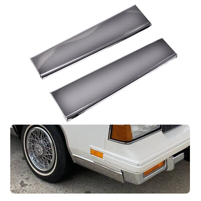 #ad Fit For 81 88 Cutlass Supreme Front Lower Fender Chrome Molding Trim Leftamp;Right $15.90