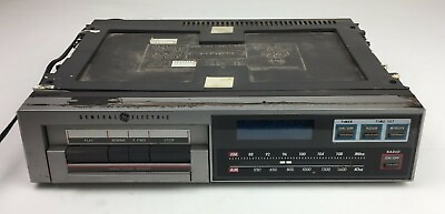 #ad GE General Electric Under Cabinet Radio Tape Cassette Player 7 4265A Vintage $17.59