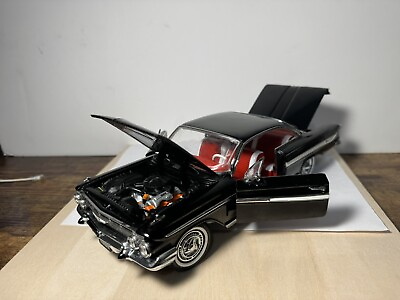 #ad SUN STAR 1961 CHEVROLET IMPALA SS 409 BLACK 1:18 SCALE SEE PICTURES $50.00