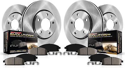 #ad Front and Rear KOE4100 Stock Brake Pad and Rotor Kit Autospecialty 2.5L 2006 20 $266.99