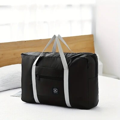 #ad For Spirit Airlines Personal Item Bag 18x14x8 Travel Duffel Bag Underseat Black $11.99