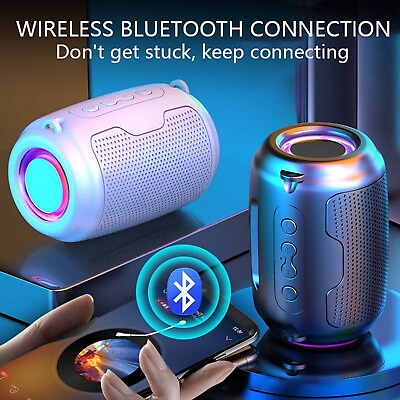 #ad #ad Wireless Bluetooth Speaker Subwoofer Outdoor Loud Stereo Bass USB Mini Speakers $21.88