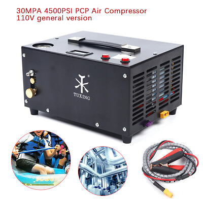#ad 30MPA 4500psi Air Pump Electric Compressor Auto Manual Stop For Airgun NEW🔥 $168.00