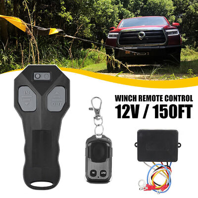 #ad Wireless Winch Remote Control Kit DC12V Switch Handset for Jeep ATV SUV Truck US $13.98