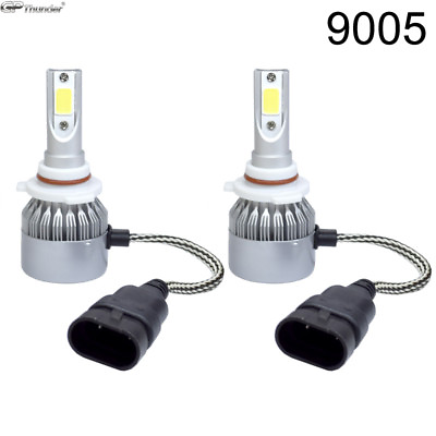 #ad 2 Bulbs Cree LED Headlight 9005 HB3 6000K High Beam or Fog DRL Bulb White PAIR $11.99