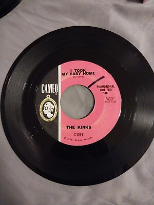 #ad The Kinks quot;Long Tall Sally I Took My Baby Home promo Cameo 308 $49.00