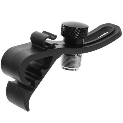 #ad Drum Mic Clamp Shockproof Adjustable Microphone Mic Clips Holder Rim Mount Kit $9.78
