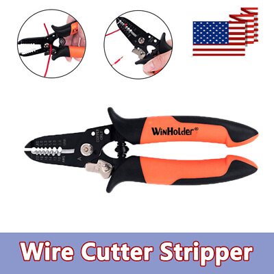 #ad US Electric Tool Wire Stripper Pliers Multifunctional Cable Stripper Cutter New $7.99