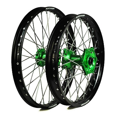 #ad MXCHAMP Dirt Bike Wheels Set 21quot; 19quot; for Kawasaki KXF450F 250F KX450 250 06 24 $599.95