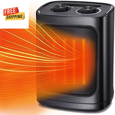 #ad Indoor Electric Space Heater Portable 1500W Ceramic Heater $39.07