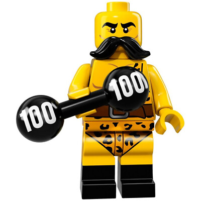#ad LEGO Series 17 Collectible Minifigures 71018 Circus Strongman SEALED $8.95