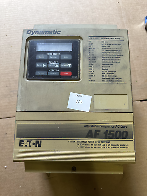 #ad Dynamatic AF 1500 Adjustable Frequency AC Drive $89.99