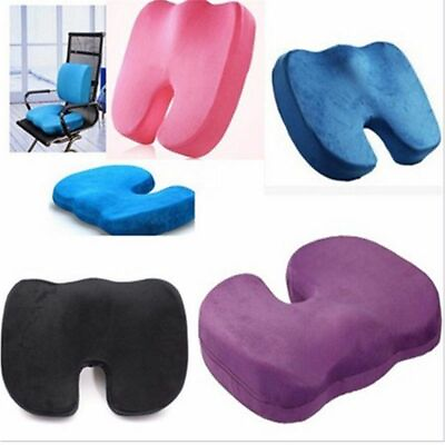 #ad Memory Foam Orthopedic Cushion Coccyx Office Chair Seat Pain Relief Pillow U $23.99