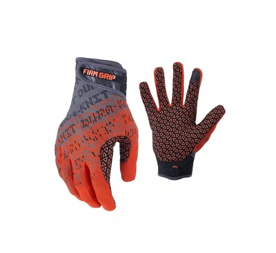 #ad FIRM GRIP LARGE Dura Knit Work Gloves $12.99